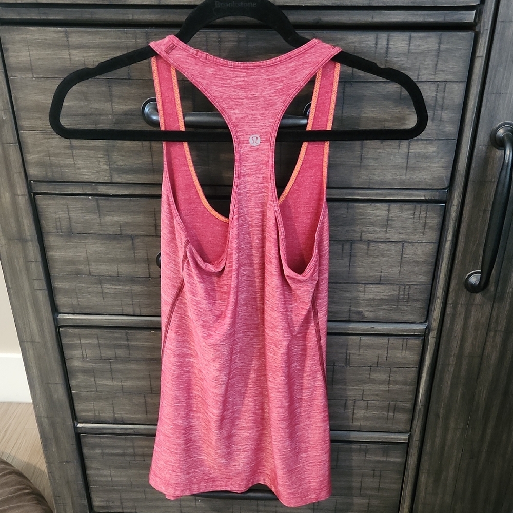 Women's Pink Athletic Tank Top